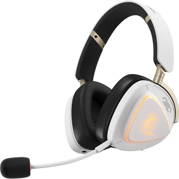 ASUS ROG Delta II-KJP Headset Kabel & trådløs Spil Bluetooth Sort, Hvid