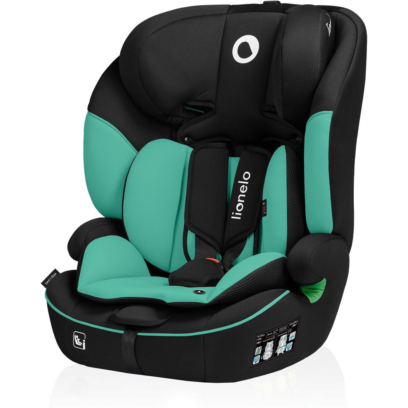 Lionelo Levi i-Size Green Emerald (5903771707961)