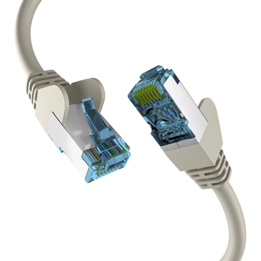 EFB RJ45 PATCHKABEL mit CAT7 ROHKABEL GRAU 10m (EC020200126) (EC020200126)