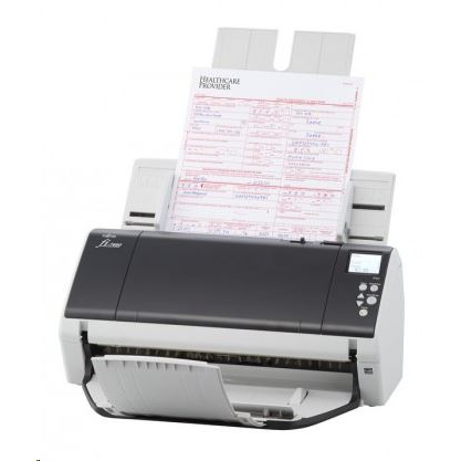 Fujitsu fi-7480 ADF скенер 600 x 600 DPI A3 Сив, Бяла