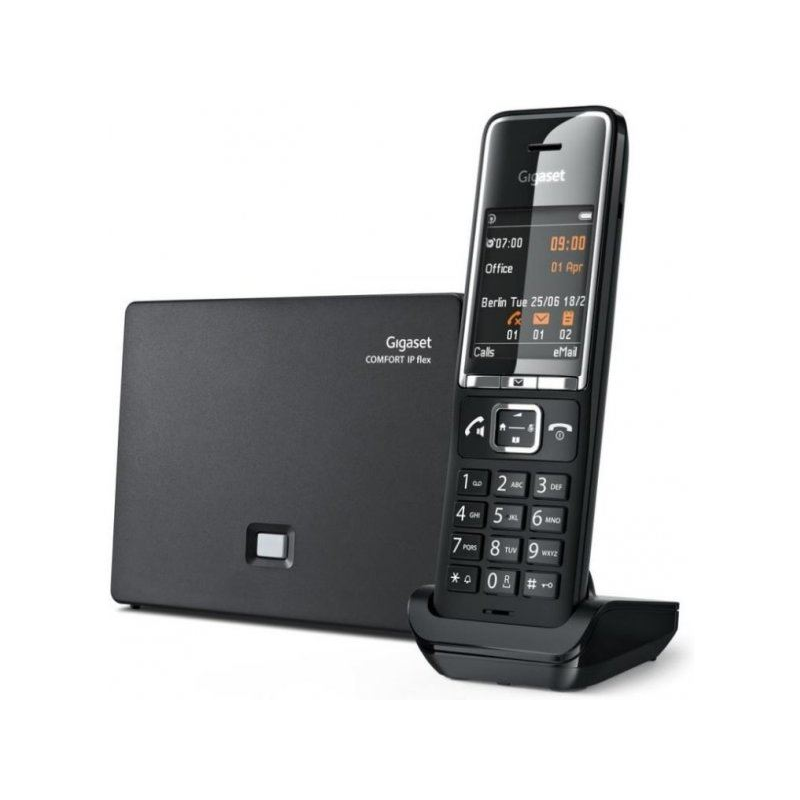 Gigaset Comfort 550 IP DECT telefon fekete (Gigaset Comfort 550 IP DECT)