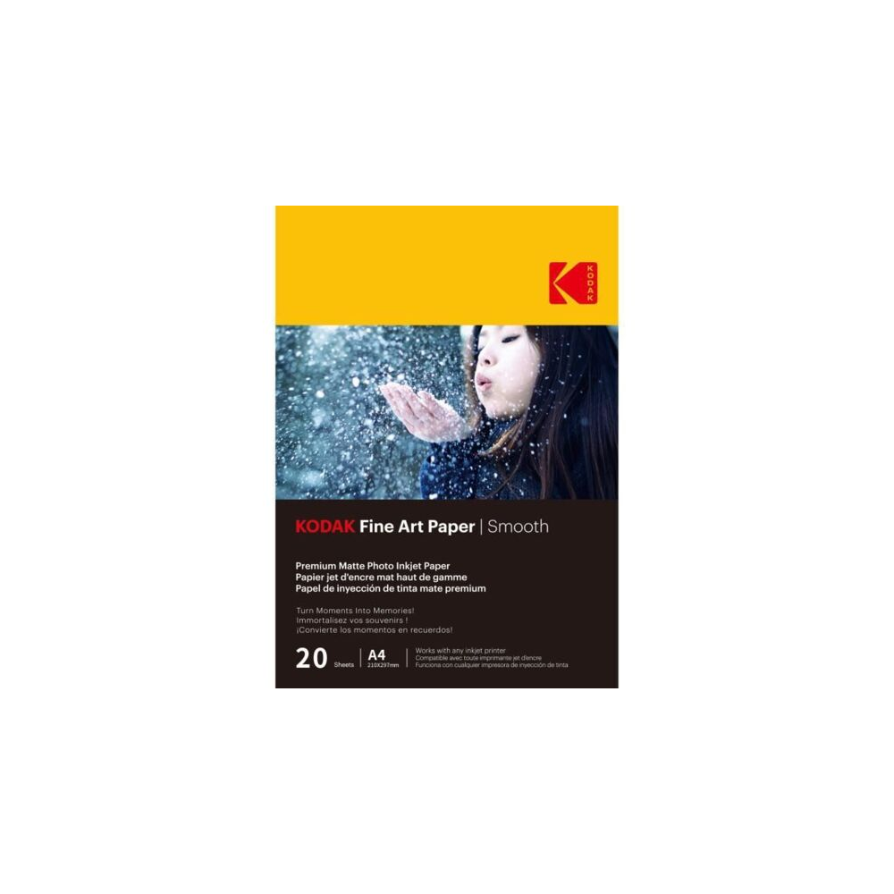 Kodak A4 Fine Art Smooth Fotópapír (20 db/csomag) (9891092)