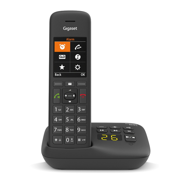 Gigaset C575A Asztali telefon - Fekete