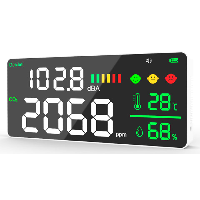 Levenhuk Wezzer Air PRO CN20 Levegőminőség és zajérzékelő (81410)