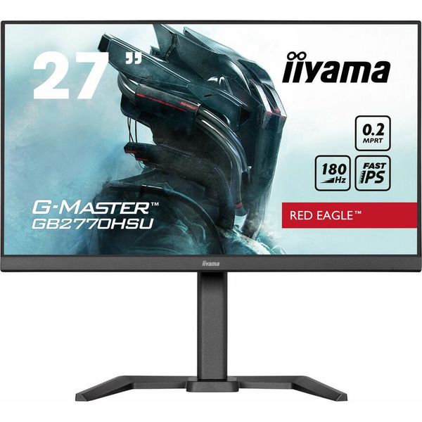 iiyama G-MASTER GB2770HSU-B6 επίπεδη οθόνη 68,6 cm (27") 1920 x 1080 εικονοστοιχεία Full HD LCD Μαύρος (Μαύρο)