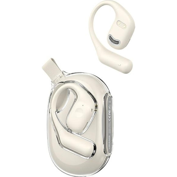 Usams G26 Bluetooth слушалки, стерео, V5.3, зарядно куфарче, бял