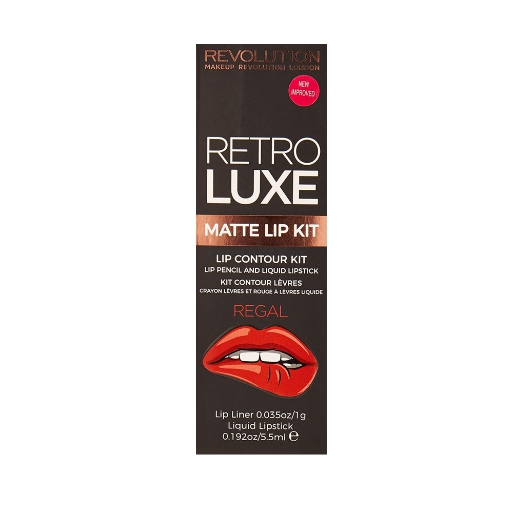 Makeup Revolution Retro Luxe Matte Regal szett (5029066104144)