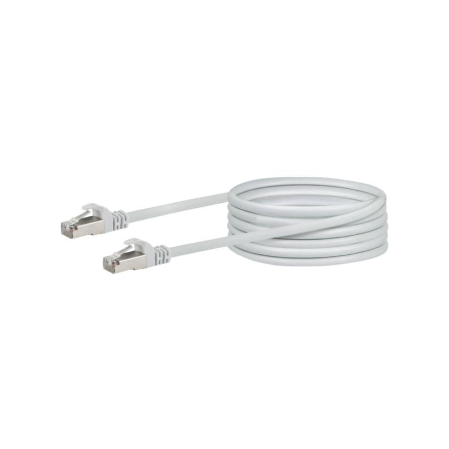 Schwaiger S/FTP CAT6 Patch kábel 20m Fehér (CKB6200052)