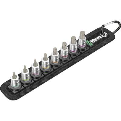 Wera 8740 A 05003881001 Belső hatlap Dugókulcs bit betét készlet 8 részes 1/4 (6,3 mm) (05003881001)