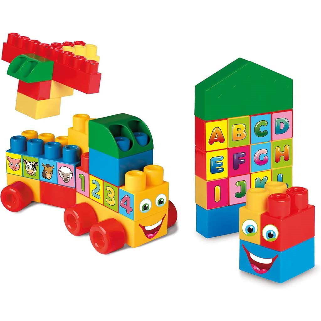 Wader Nagy építőkockák 51 darabos építő készlet (41592)