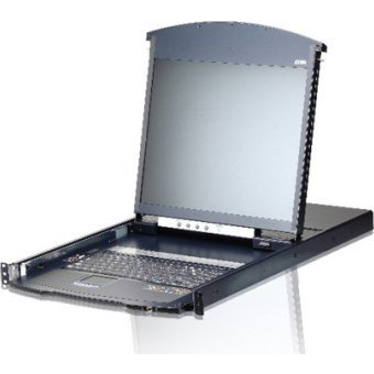 ATEN KL1116VN-AXA-XG rack console 48,3 cm (19") Zwart 1U