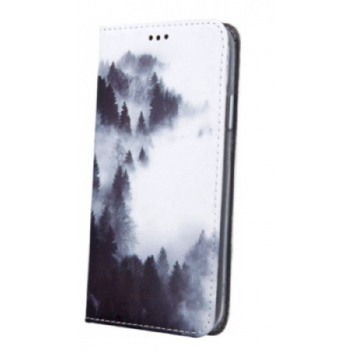 Fusion Mountain Forest Samsung Galaxy A42 5G Flip Tok - Mintás (FSN-BK-FOR-A425G-D2)