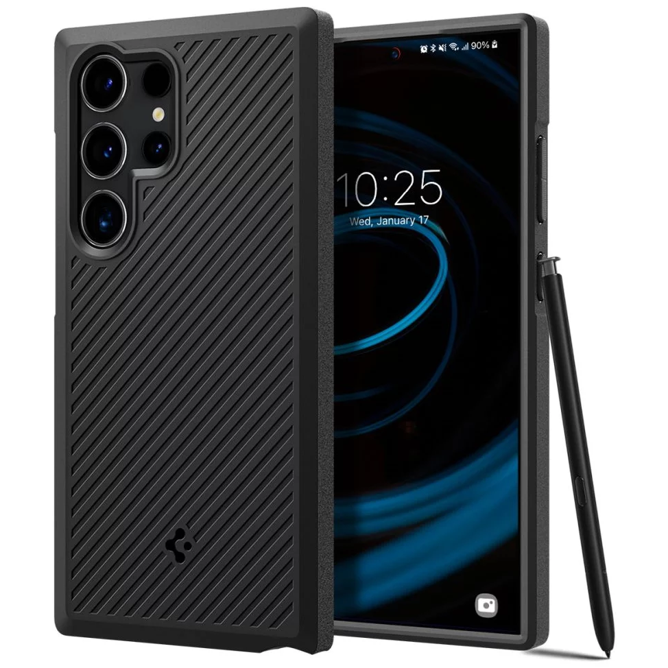 Spigen Core Armor Galaxy S24 Ultra tok fekete (ACS07194) (ACS07194)