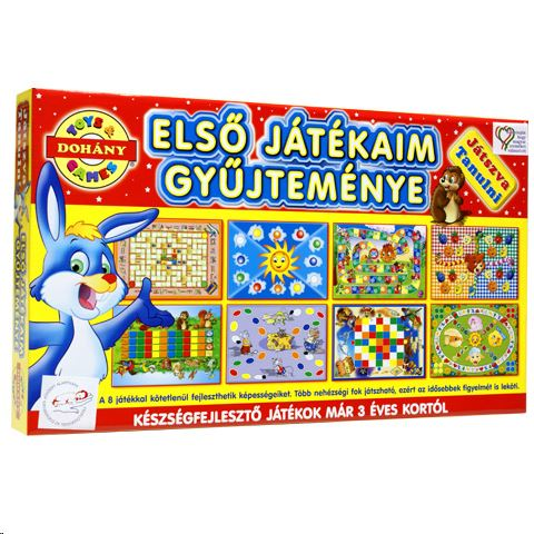 D-Toys 620 Első játékaim gyűjteménye készségfejlesztő társasjátékok (DToys620)