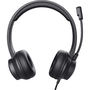 Trust HS-150 Слушалки Жичен Лента за глава Офис/Център за обаждания Черен