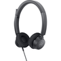 DELL WH3022 Слушалки Жичен Лента за глава Офис/Център за обаждания Черен