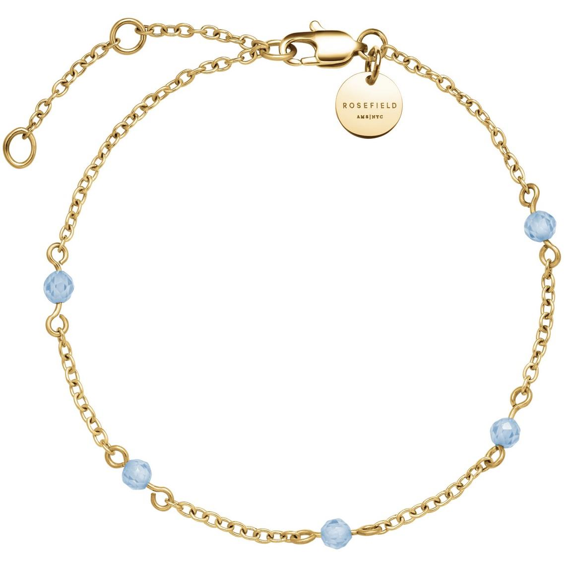 Rosefield JBBSG-J814, karkötő kék gyöngyökkel (JBBSG-J814)