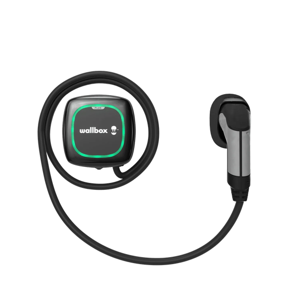 Wallbox Pulsar Plus Elektromos autó fali töltő - Fekete (11kW - 16A / 5m Type-2)