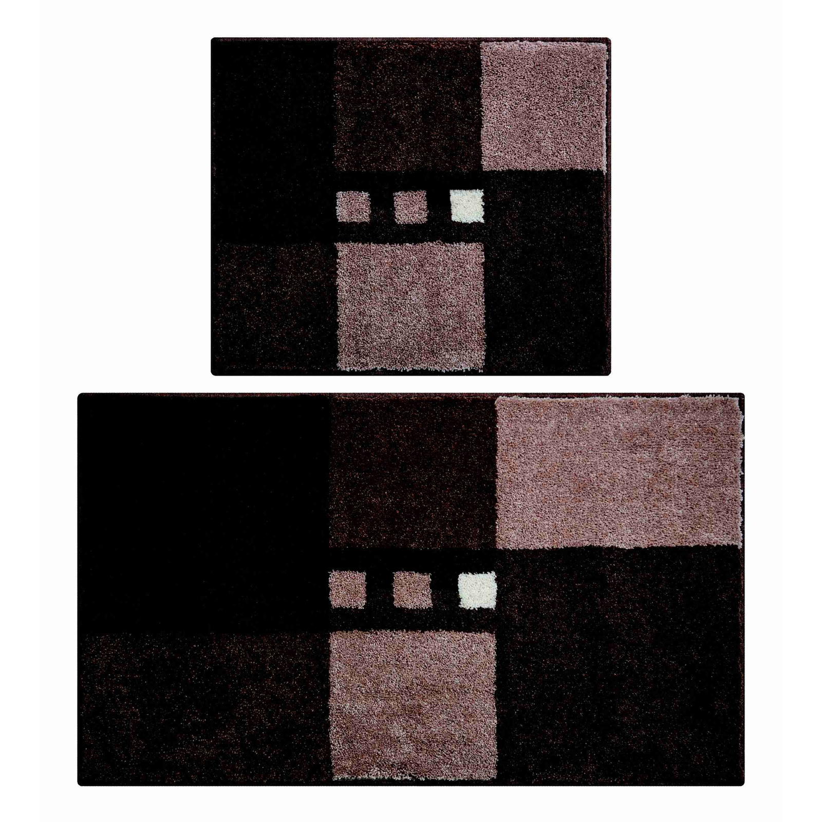 LineaDue MERKUR Szett, 40×50 cm kivágás nélkül + 50×80 cm, 2 db, barna (B4114-166001252)