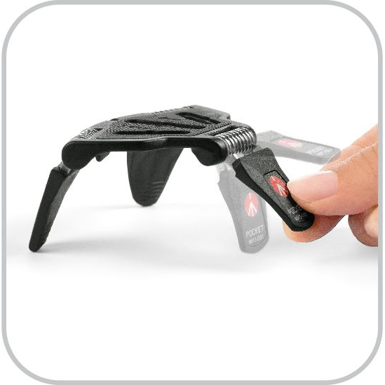 Manfrotto Pocket nagy/L/fekete zsebállvány kamera támasz (MP3-BK)