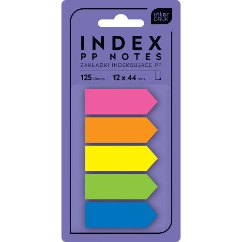  Interdruk Zakładki indeksujące Strzałki 125szt