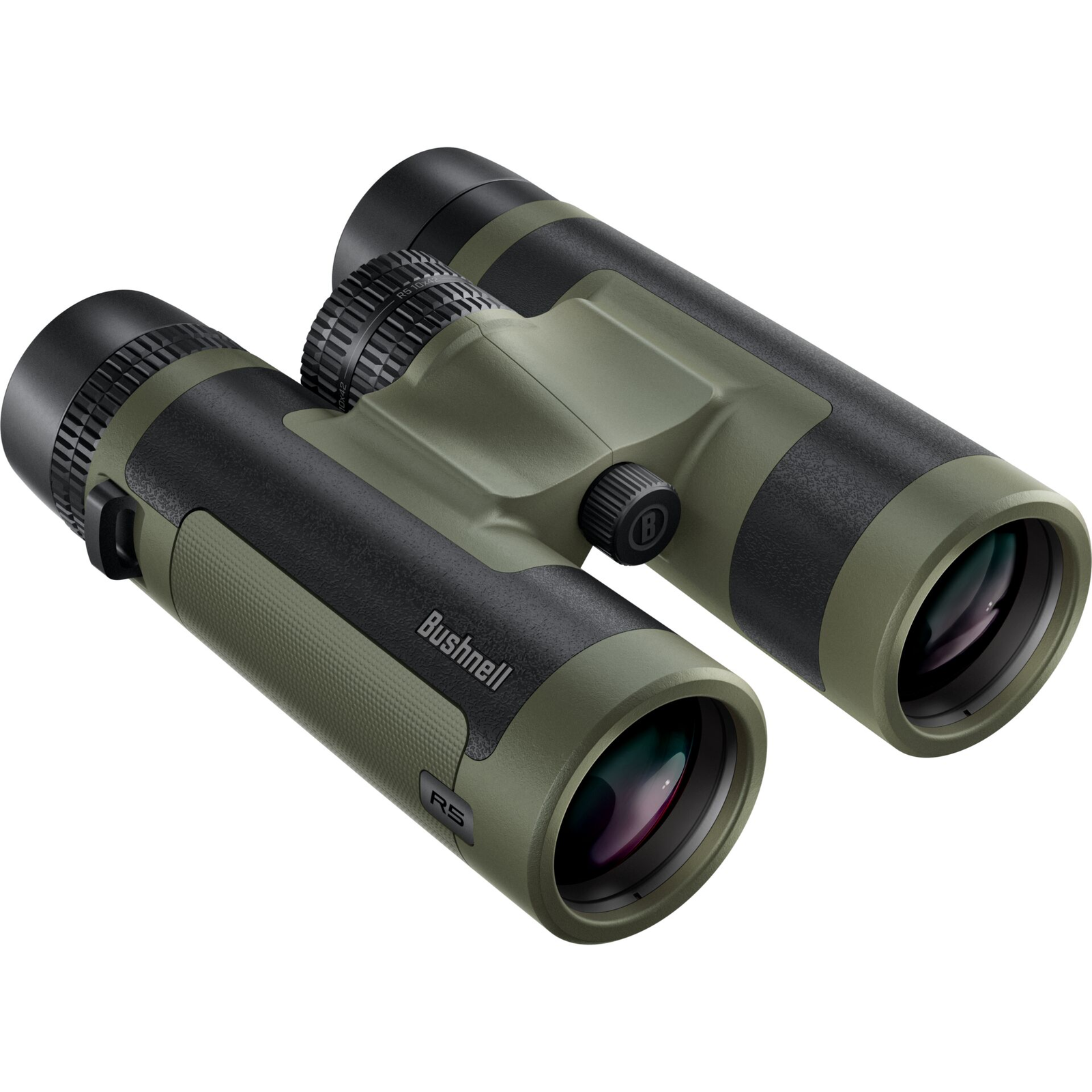 Bushnell Trophy R5 10x42 Binokuláris Távcső - Fekete/Zöld (R5-1042)