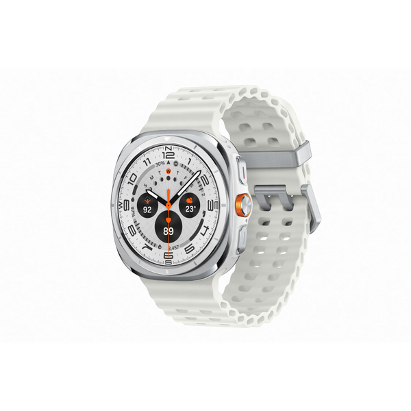 Samsung Galaxy Watch Ultra 3,81 см (1.5") AMOLED 47 мм Цифров 480 x 480 пиксела Тъчскрийн 4G Бяла Wi-Fi GPS (сателитен)