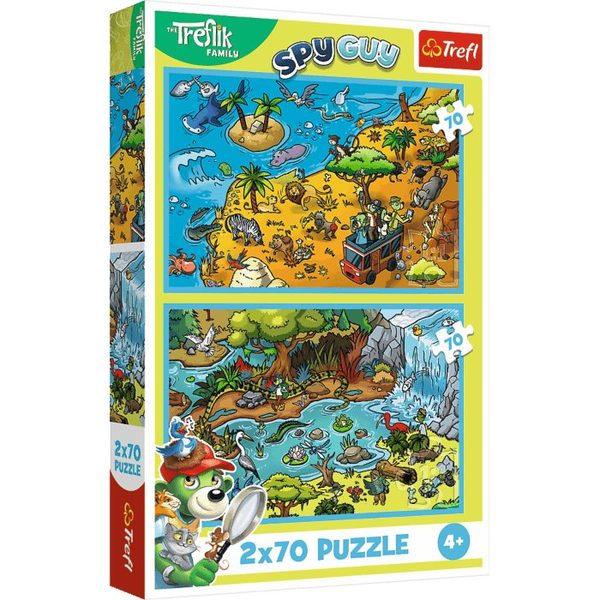 Trefl 34445 puslespil 70 stk Tegnefilm