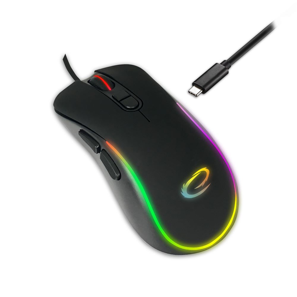 ESPERANZA MYŠ KABEL. 7D PRO HRÁČE HESPERIS USB-C EGM303