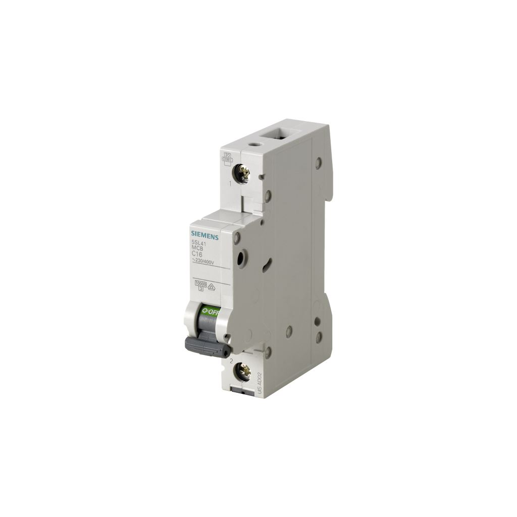 Siemens 5SL4106-7 10KA 1P C6 kismegszakító (5SL4106-7)