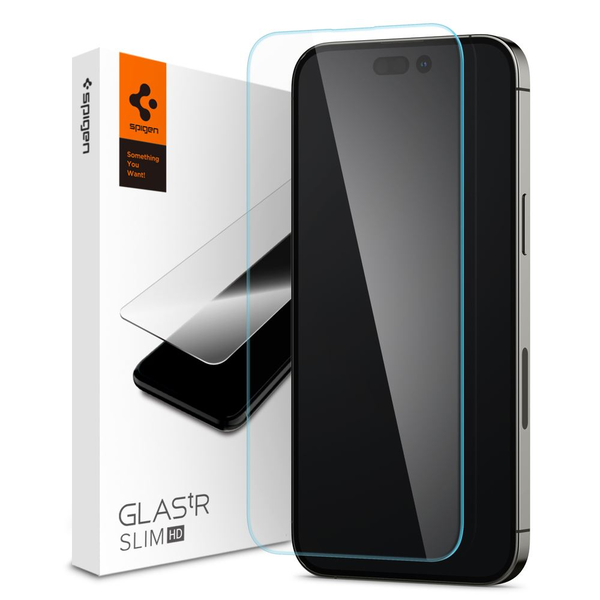 Tvrzené sklo Spigen Glas.tR Slim pro Apple iPhone 14 Pro Max