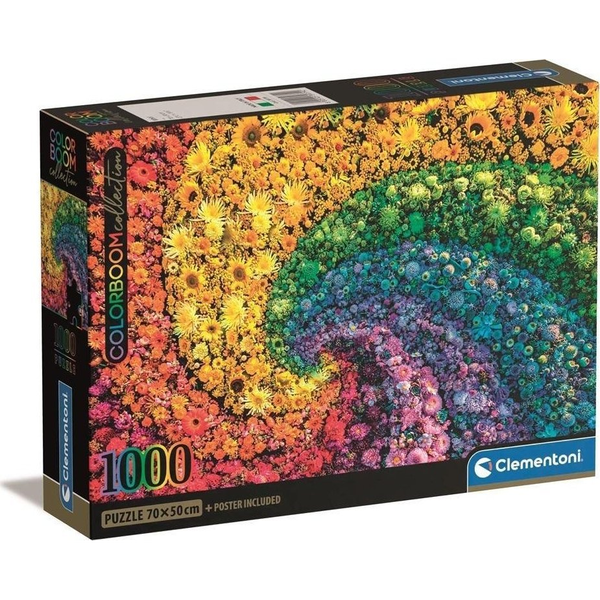Clementoni Whirl Puzzle 1000 pz Arte