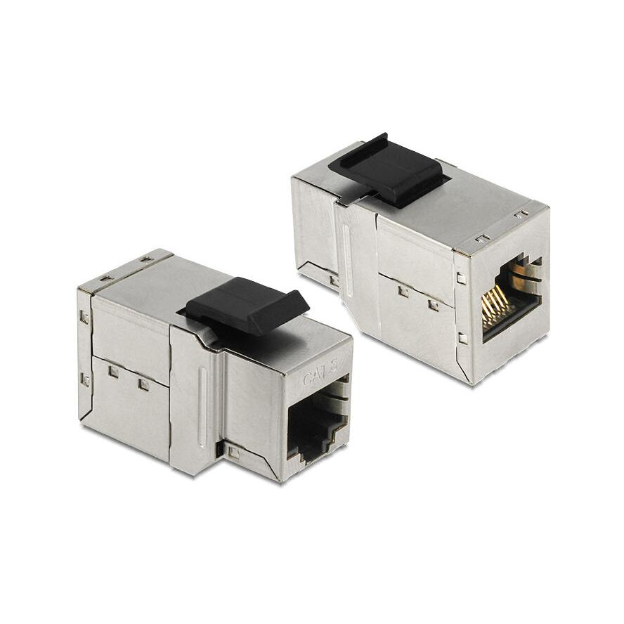 DeLOCK RJ45 anya > RJ45 anya Cat.6 Keystone modul (86141)