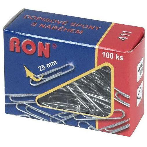 RON 411 25 mm-es gemkapocs - 100 darabos kiszerelésben