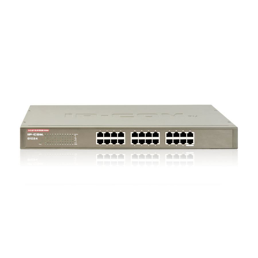 IP-COM 24x 10/100/1000 switch (G1024G) (G1024G)