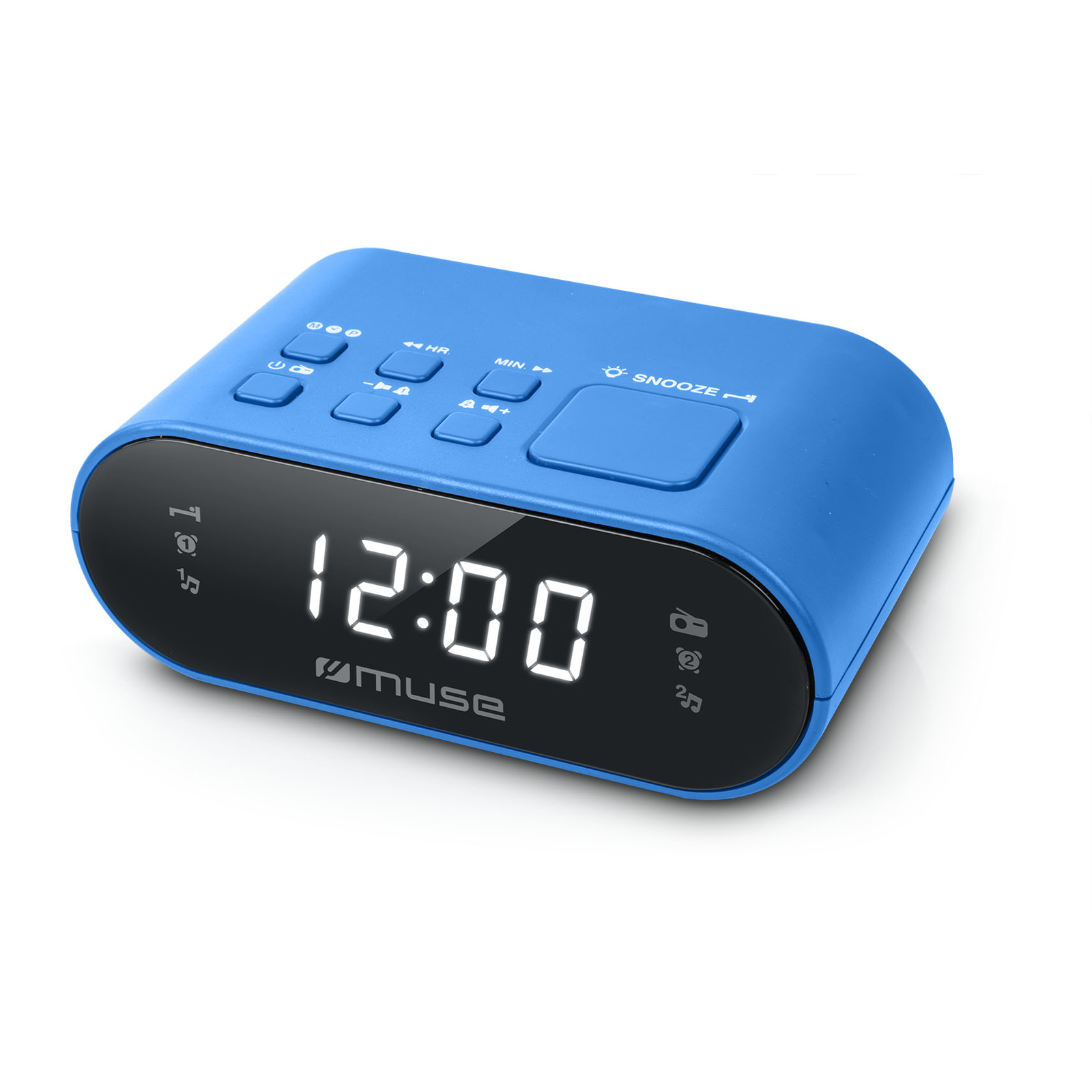 Muse M-10 Rádiós ébresztőóra - Kék (M-10BL)