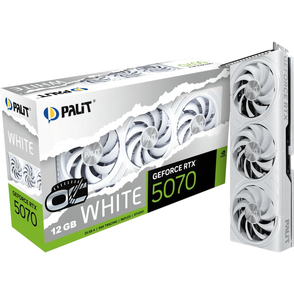 Palit GeForce RTX5070 12GB DDR7 White OC