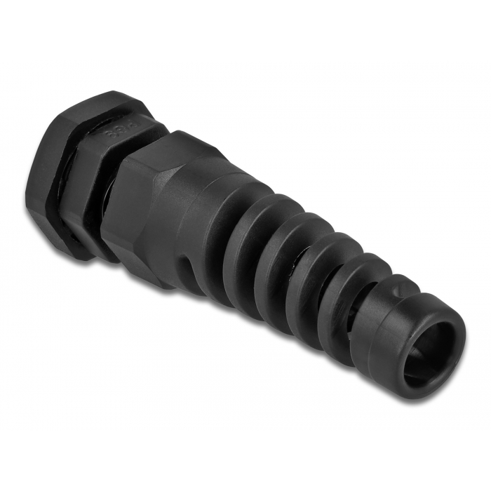 Delock Kábel tömszelence PG9 feszültség mentesítős fekete (60341) (60341)