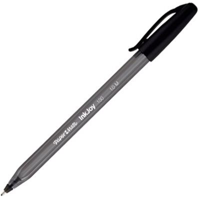 PAPER MATE Kugelschreiber InkJoy 100 Kappe M 50Stk Schwarz