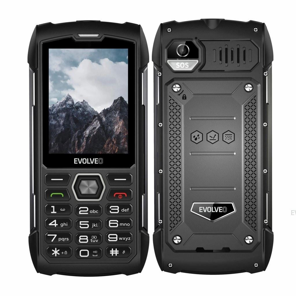 Evolveo StrongPhone H1 mobiltelefon fekete-szürke (SGP-H1-BG) (SGP-H1-BG)