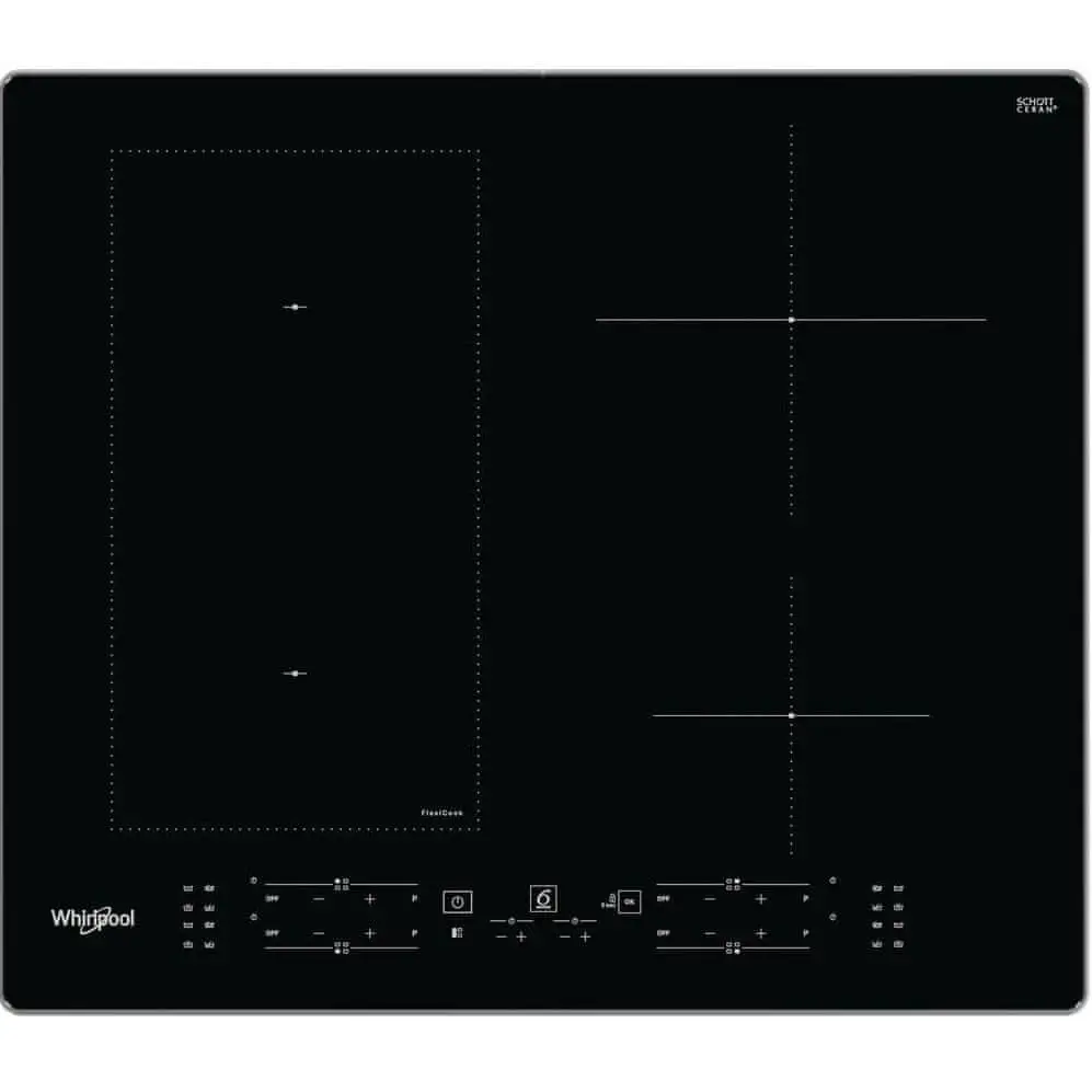 Whirlpool WL B5860 AL főzőlap Fekete Beépített 60 cm Zónás indukciós főzőlap 4 zóna (WL B5860 AL)