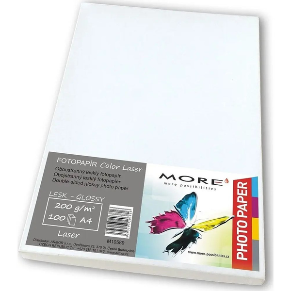 Armor Coated Color Laser papier| 200g/m2| double-sided glossy| 100 ark. str., Color Laser