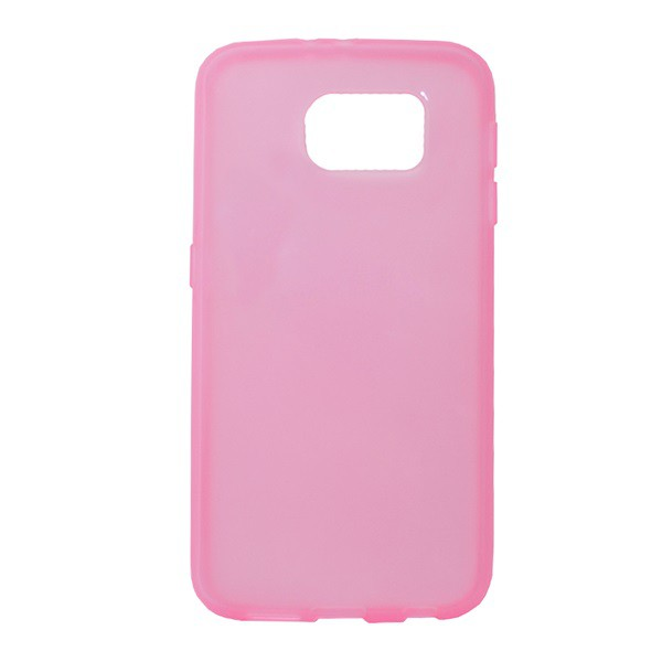 Szilikon telefonvédő FÉNYES ÁTLÁTSZÓ RÓZSASZÍN [Samsung Galaxy S6 (SM-G920)] (5996457543823)