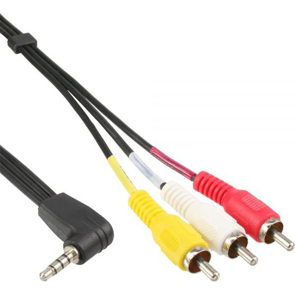 InLine 89600 cavo e adattatore video 3.5mm 3 x RCA Nero