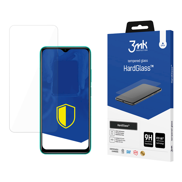 3mk HardGlass Xiaomi Redmi 9T Edzett üveg kijelzővédő