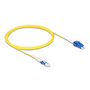 Delock Optikai szálas kábel CS apa - LC Duplex egyszeres mód G657A2 / OS2 Uniboot 3 m (88315)