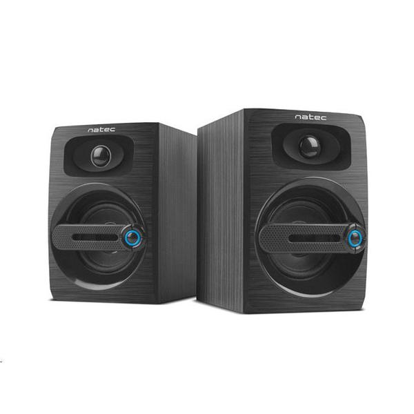 Natec Cougar 2.0 6W RMS fekete hangszóró