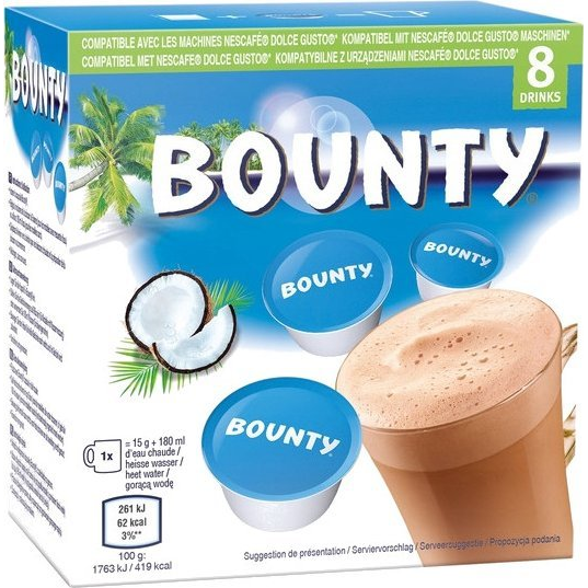 Bounty Dolce Gusto kompatibilis 8db kávékapszula (BOUNDOLGUSTO8KAPSUL)