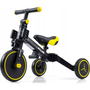Milly Mally Optimus Plus 4in1-ben Tricikli - Fekete
