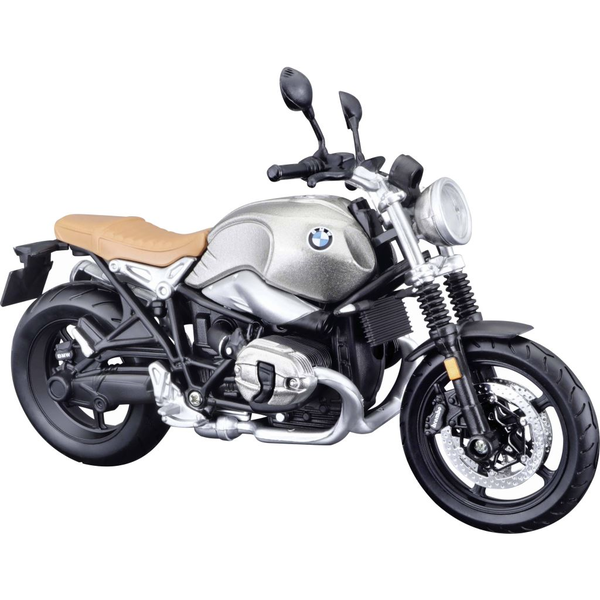 Bauer Spielwaren 5-18834 BMW R nineT Scrambler Motorradmodell, šedá